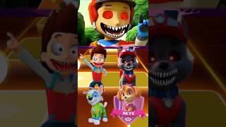 Paw Patrol Scary Chase 🆚 Rubble 🆚 Sky 🆚 Catboy 👻🐾 x Coffin Dance tileshop coffindance pawpatrol [upl. by Molton]