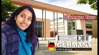 DIT Deggendorf University campus tour in Germany  THD Germany [upl. by Marian549]