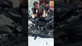 Sonido de Yamaha R7 con full system moto yamaha r7 [upl. by Eneri]