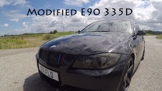 E90 335D ReviewStage 2370 bhp550ftlb [upl. by Modnarb577]