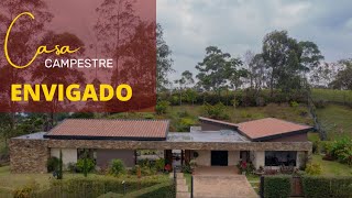 VENDO MAGNIFICA CASA CAMPESTRE EN ENVIGADO Medellín  Antioquia Cel 3123628302 [upl. by Nagorb]