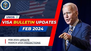 February 2024 US Visa Bulletin Updates amp March 2024 Predictions usvisa usimmigration [upl. by Allecsirp]