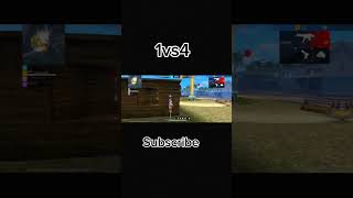 Best 1vs4 ever fffreefirebeatsyncmontageediting virakshorts [upl. by Genna985]