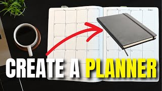 Easy DIY Planner Setup Moleskine [upl. by Rratsal]