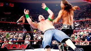 John Cena amp The Undertaker vs DGeneration X vs JeriShow Raw November 16 2009 [upl. by Czarra436]