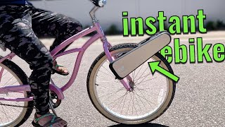 CLIP is the Worlds Quickest Ebike Conversion Kit to make Old Bikes into EBikes [upl. by Iak]