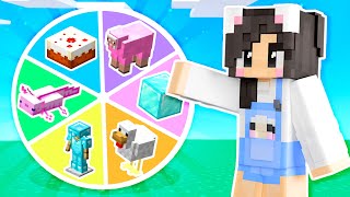 💜Wheel Spin Decides My Minecraft Day [upl. by Atnuhs784]