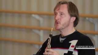 Carnegie Hall Oboe Master Class Tchaikovskys Symphony No 4 [upl. by Stevens665]