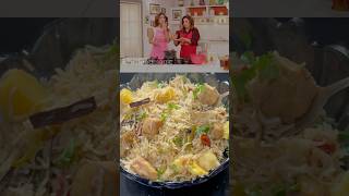 Farah khan’s yakhni pulao❤️ ytshort farahkhan [upl. by Adham]