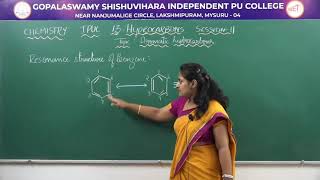 CHEMISTRY  1st PUC  CH 13  HYDROCARBONS  AROMATIC HYDROCARBONS  S11 [upl. by Oira]