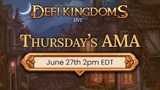 DeFi Kingdoms AMA [upl. by Lairbag595]