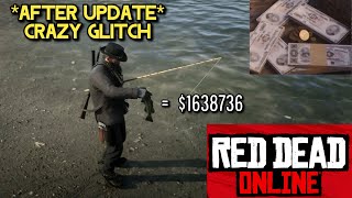 AFTER UPDATE CRAZY MONEY GLITCH  RDR2 ONLINE  RED DEAD ONLINE [upl. by Seraphim668]