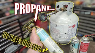 Refill DEAD Aerosol Cans with Propane [upl. by Seraphina]