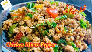 Chicken Mince Pepper Recipe  Chicken Pepper Recipe  Chicken Keema  GKD Recipes [upl. by Jodoin]