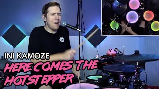 Here Comes the Hotstepper  LIVE Drum Cover On Twitch [upl. by Jacques426]