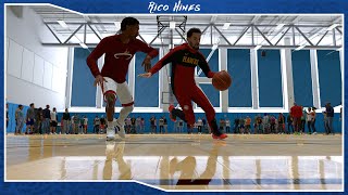 NBA 2K25  Rico Hines Open Runs In Blacktop  PC Mod [upl. by Eidnam837]