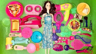 6 minutes satisfying barbie doll makeup set video [upl. by Chaworth]