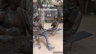 RIP kriskristofferson Luckenbach sundaymorning [upl. by Nednerb]