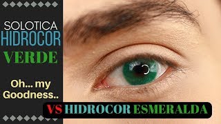 Solotica Hidrocor Verde  Is it better than Hidrocor Esmeralda [upl. by Erdeid]