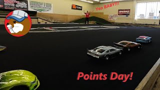 Big Problems On Race Day 6 Of 7 Points Series For IROC Traxxas Slash Carpet Oval Racing [upl. by Nosemyaj]