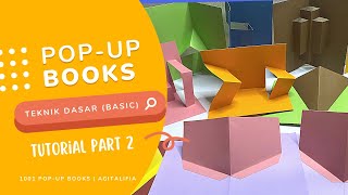 Tutorial PopUp 2  Dasar Pembuatan PopUp  Basic PopUp Book [upl. by Libnah]