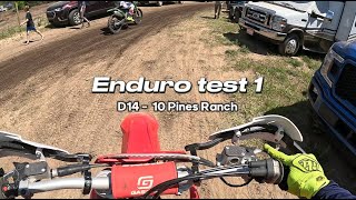 D14  10 Pines Ranch  Enduro Test 1 [upl. by Vincelette]