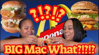 FILETOFISHBig Mac Challenge먹방Justthe2ofUs THE GARMONDS foodie tiktok eating funny [upl. by Jelle]