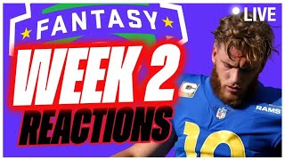 What Can We Take Away From Week 2 Fantasy Football 2024  LIVE QampA with Jake 🏈🔥 [upl. by Alleacim]