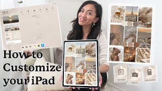 How to CUSTOMIZE your iPAD PRO 2021s home screen setup with iOS 14 [upl. by Liliane]