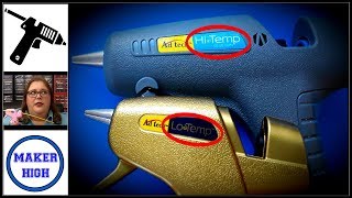 High or Low Temp Glue Guns 40w vs 60w  Melting points wattage amp uses [upl. by Aiello]