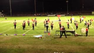 Palmyra HS Marching Band  Clayton Cavalcade 10292016 [upl. by Karrie]