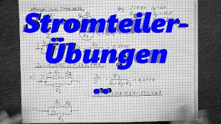 Stromteiler für Praktiker Beispiel 23 [upl. by Innoc]