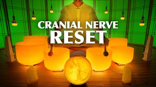 Cranial Nerve Sound Bath  Release amp Reset Your Cranial Nerves  Crystal Singing Bowl Music [upl. by Swithbart556]