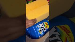 how many cans oxiclean bleachsoftscrub cometpowder newsponges lemoncomet FYP [upl. by Soma]