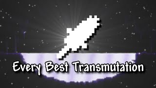 Every Best Transmutation in the Shimmer  Terraria 144 [upl. by Sup]