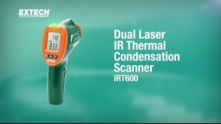 Extech IRT600 Dual Laser IR Thermal Condensation Scanner Showcase Video [upl. by Ilyah]