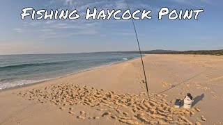 Beach Fishing at Haycock Point [upl. by Anatol]