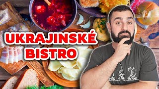 Výborné UKRAJINSKÉ Bistro v centru Prahy Bistro Čeburek [upl. by Zaneta]