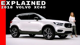 2018 Volvo XC40 Features amp Options [upl. by Mirisola301]