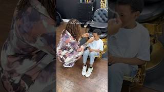 Face Shield For Autism Haircut 🤔 Does it work autism sensoryprocessingdisorder barbershop [upl. by Bari]