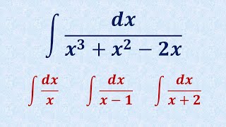 Integrales por descomposición en fracciones simples parciales Cálculo integral ejercicios resueltos [upl. by Robi]