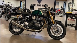 Triumph Thruxton RS 2023 walkaround [upl. by Bourke722]