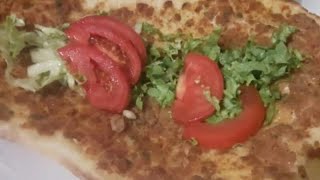 Lahmacun tarifi fırında lahmacun tarifi [upl. by Mosera]