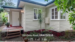 184 Oxley Road GRACEVILLE Queensland [upl. by Let846]