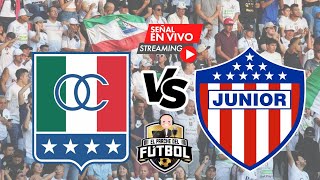 Once Caldas 0 vs Junior 0  Fecha 18  Liga Betplay II 2024 [upl. by Ahseel]