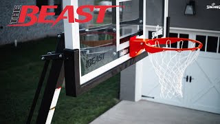 Spalding The Beast 72quot Portable Basketball Hoop  Your Home Court Advantage [upl. by Je942]