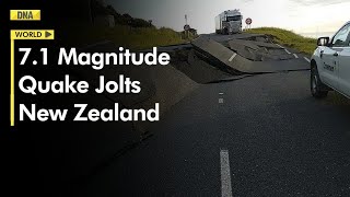 New Zealand Magnitude 71 earthquake strikes Kermadec Islands tsunami likely  World News [upl. by Siffre]