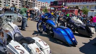 Laughlin River Run Bike Week Motorcycle Acrobatic Team Making Beautiful And Funny Stunts [upl. by Gayner]