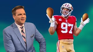 Baldy’s Breakdown of 49ers Nick Bosa amp DL dominate performance vs Seahawks [upl. by Noroj]