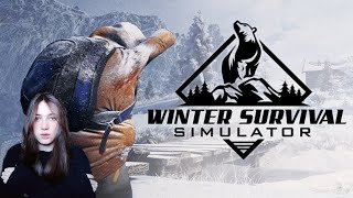 Создаем меховую одежду и ищем пропитание 7 Winter Survival simulator [upl. by Lezah]